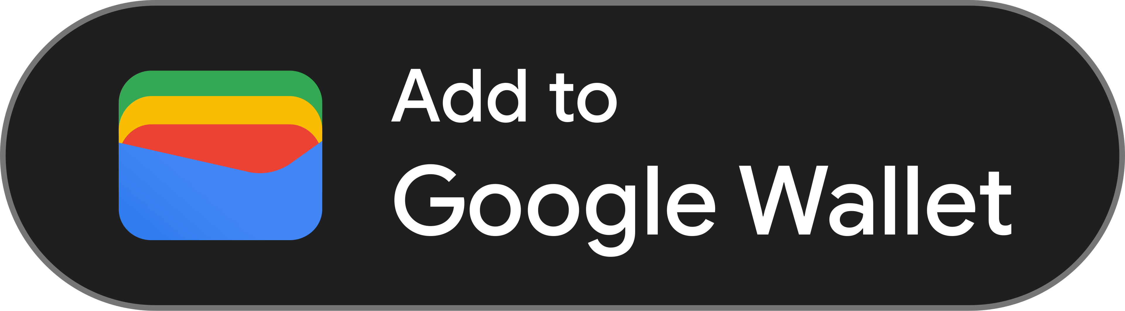Botón para añadir la tarjeta de sellos del café a Google Wallet